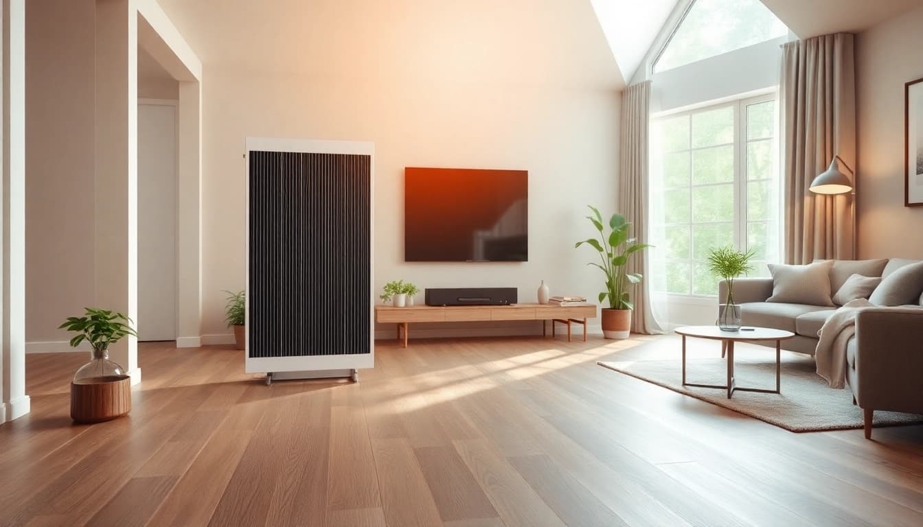 Heizkörper kaufen für eine moderne und einladende Wohnatmosphäre im Wohnzimmer.