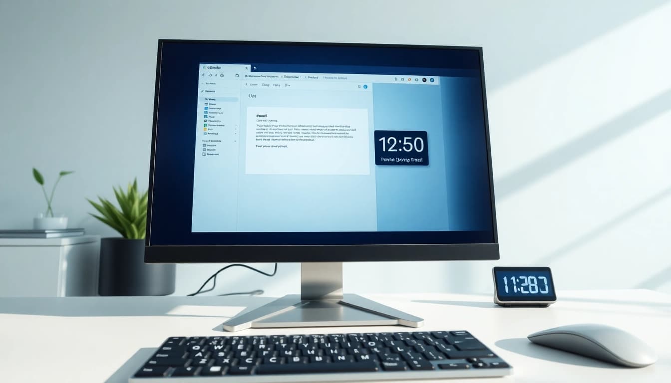 Implement an effective email timer in Gmail for improved scheduling and reminders.