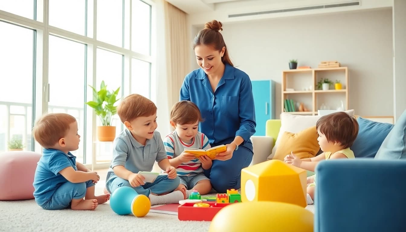 Find a live-out nanny Dubai providing attentive care to children in a vibrant home environment.