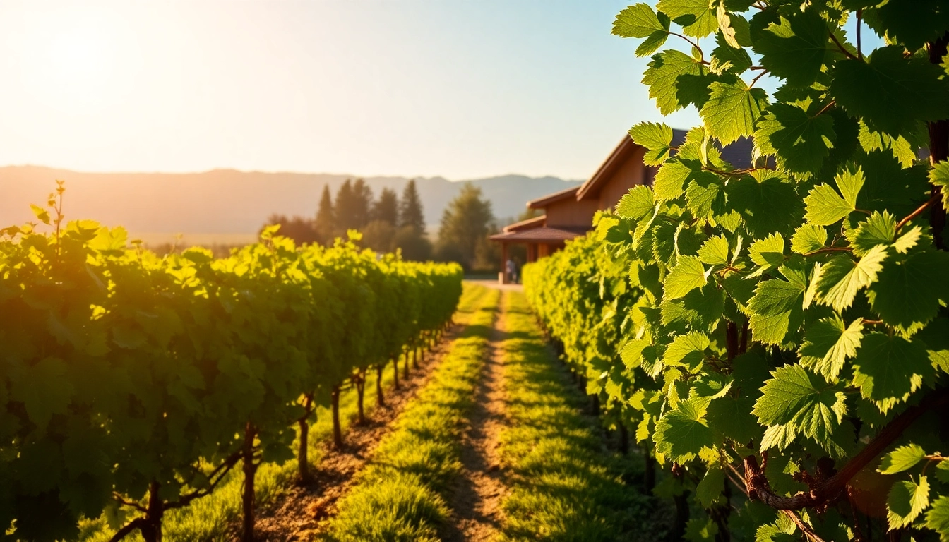 Visit clarksburg wineries surrounded by lush vineyards and inviting landscapes.