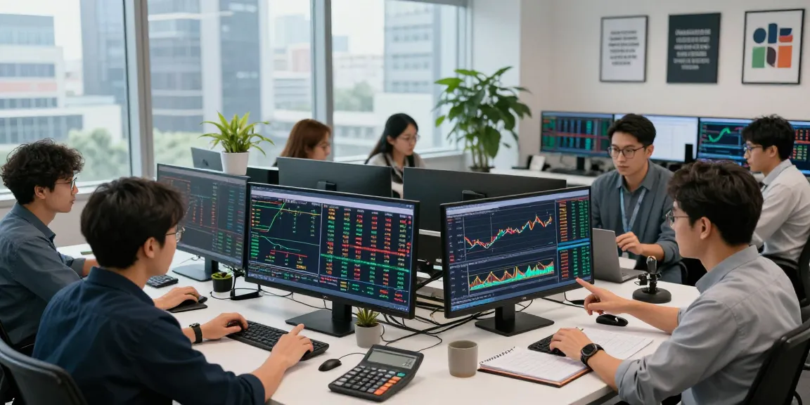 Traders analyzing forex market live prices in a dynamic office setting with real-time data charts and currency pairs.