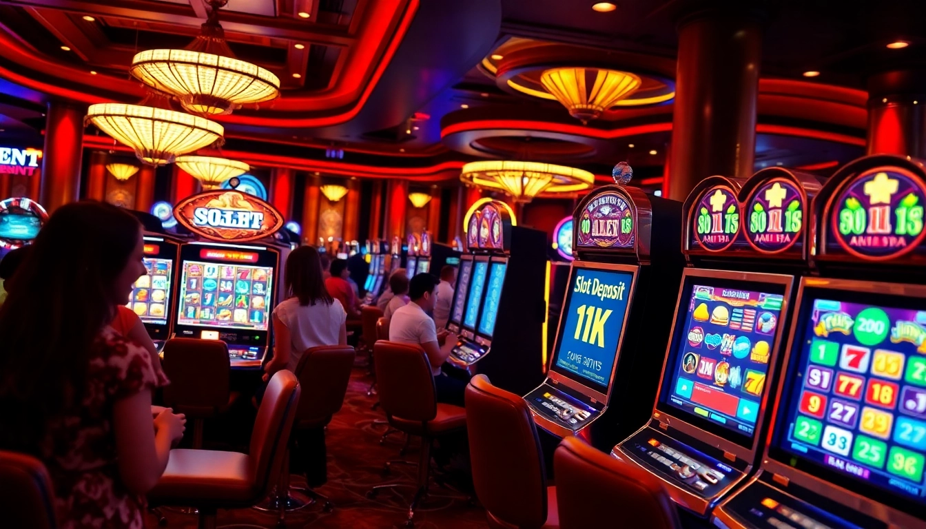 Putar gulungan di mesin slot deposit 1K dan rasakan sensasi kemenangan jackpot!