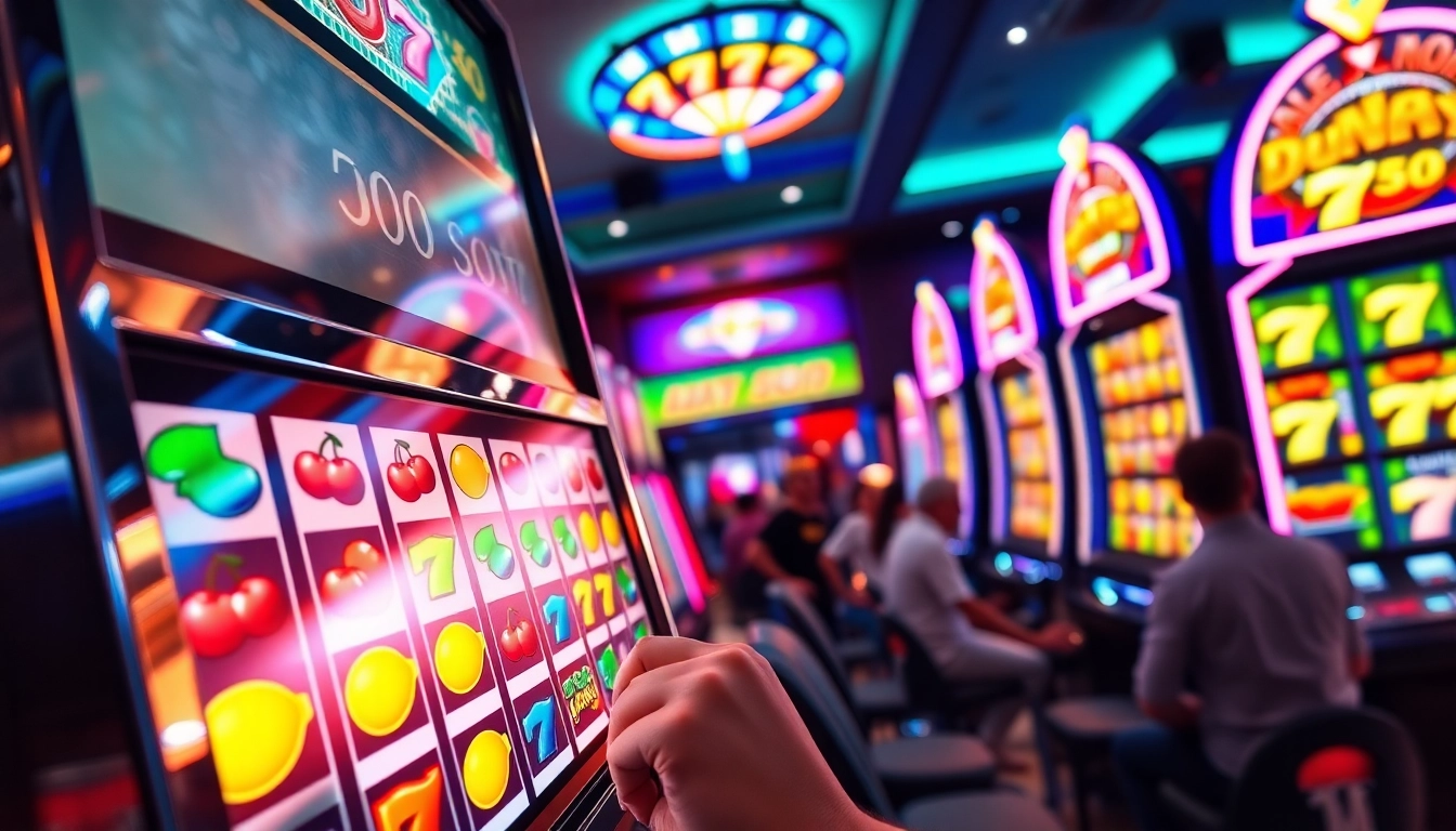 Menang besar dengan slot bet 50 di mesin slot yang penuh warna