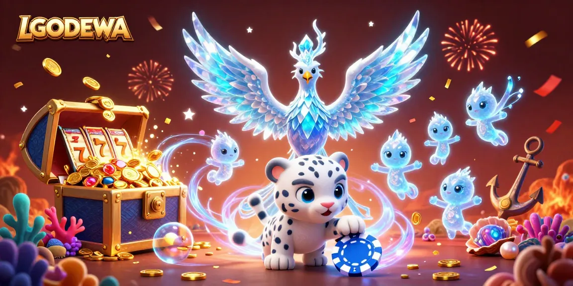 Play exciting slots with LGODEWA while experiencing the thrill of winning in a vibrant casino atmosphere.
