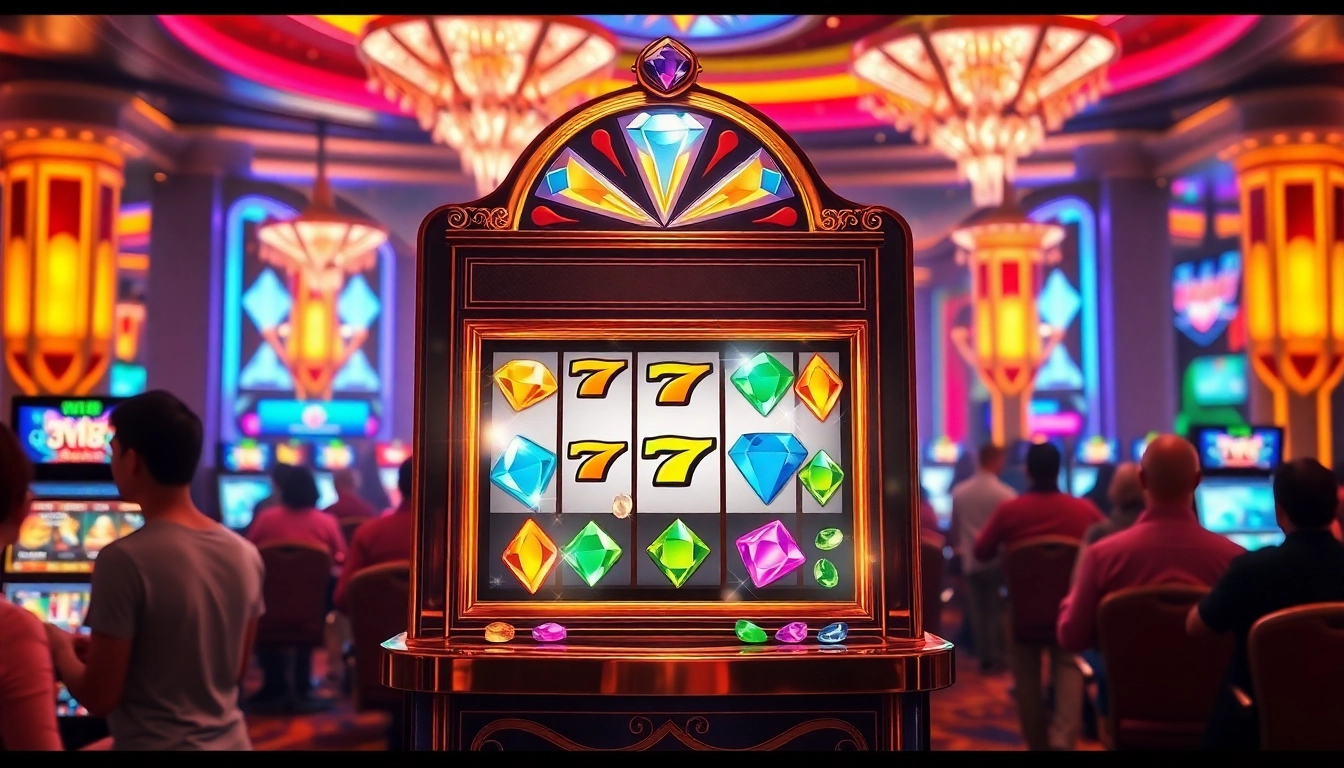 Jelajahi permainan menarik link jewel4d slot di lingkungan kasino yang glamor.