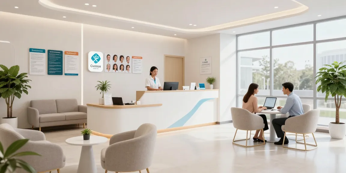 Hair transplant turkey consultation at a modern health clinic with caring staff.