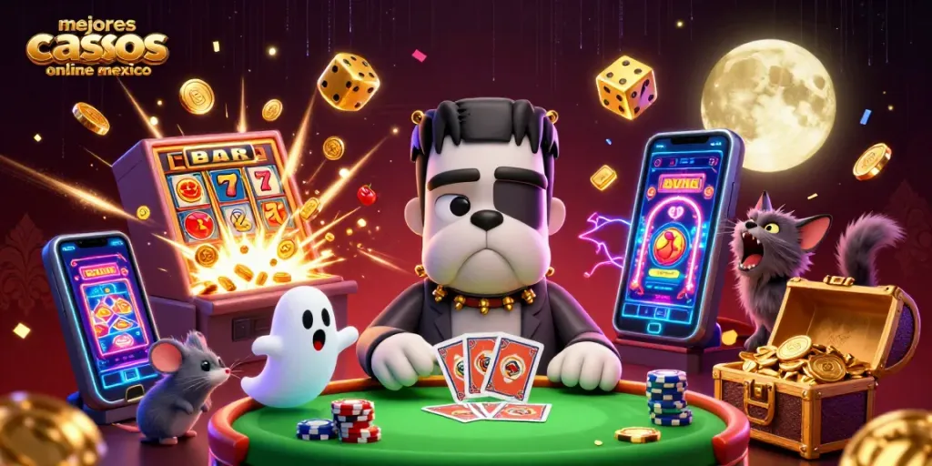 Juega en los mejores casinos online en México con bonos y promociones atractivas.