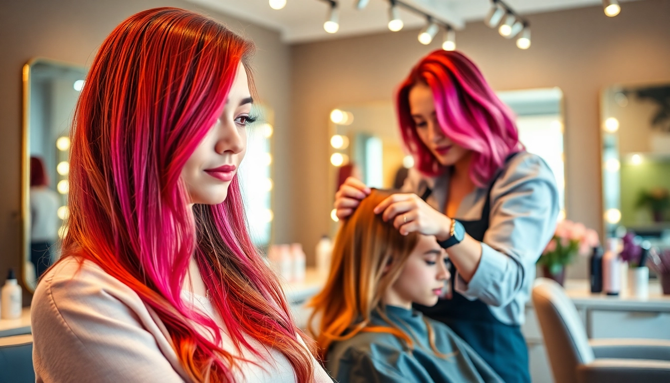 Vizita la un salon coafura bucuresti pentru o transformare energizantă a părului.