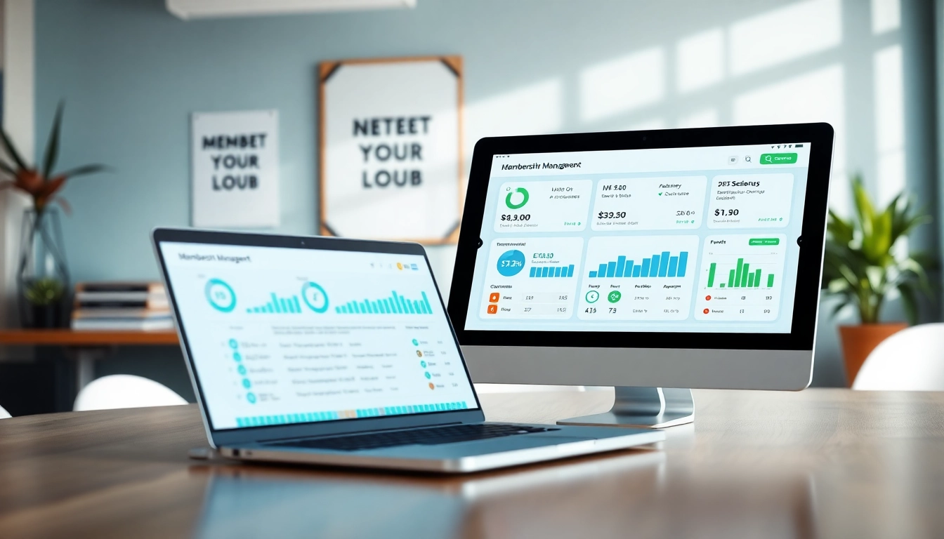 Visualize how online club software streamlines membership management with an interactive dashboard.