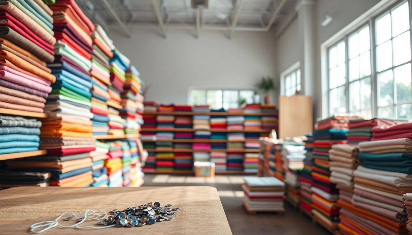 Kopen van stoffen in onze stoffenwinkel met een breed assortiment aan kleuren en texturen.