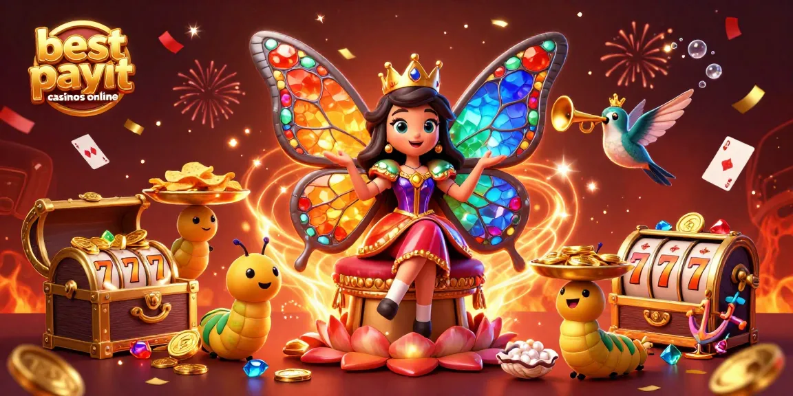 Engage with the best payout casinos online in a vibrant, festive 3D casino world.