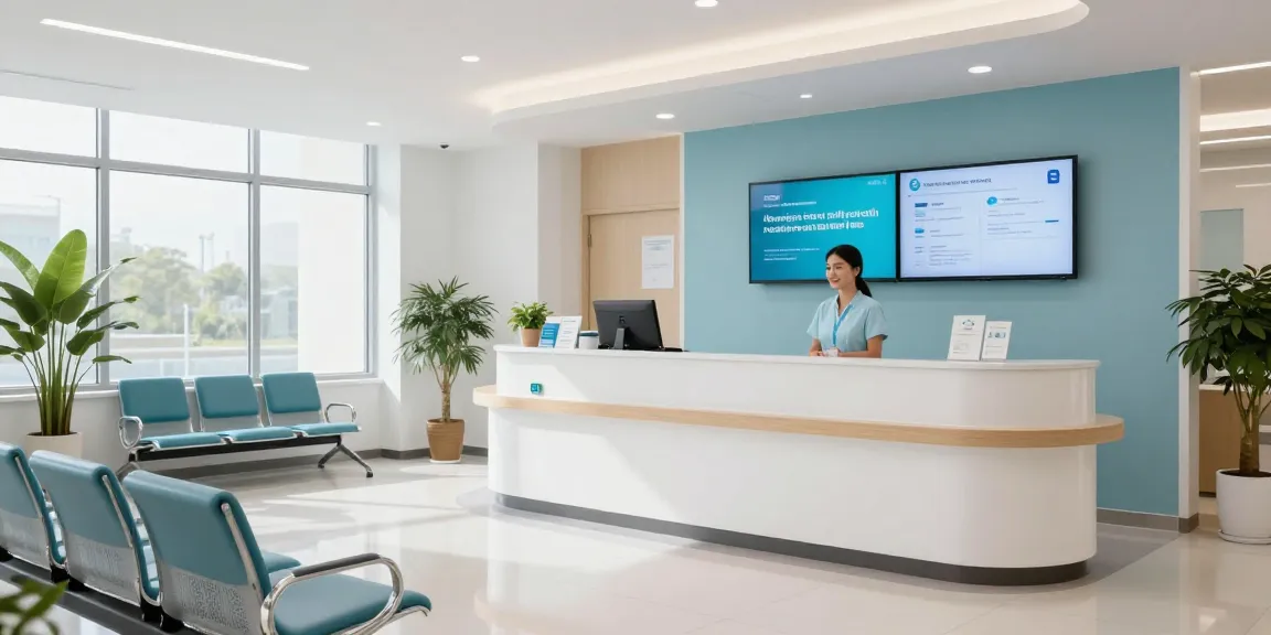 "David Hoffmeister reviews at a healthcare clinic, showcasing compassionate patient care and medical services."