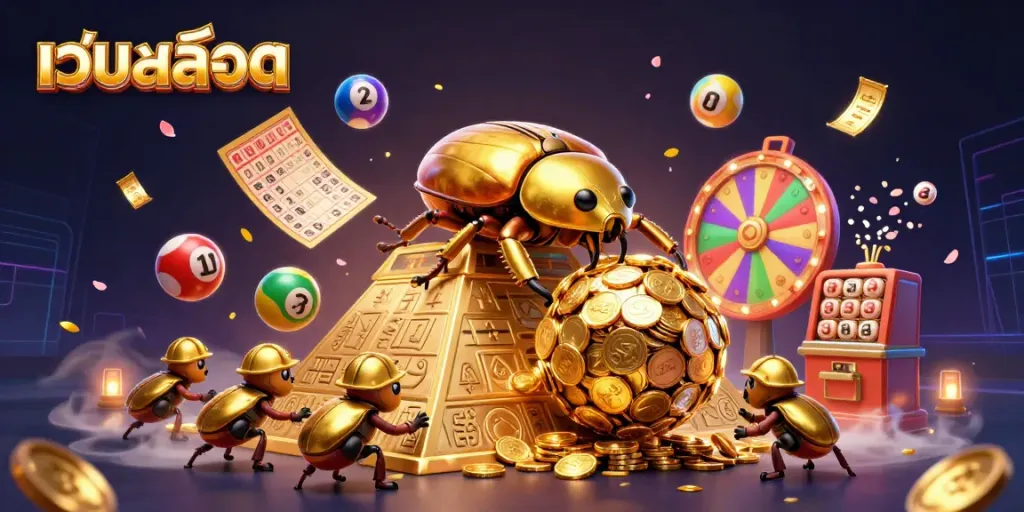 เล่นเกมสล็อตเว็บสล็อตเต็มไปด้วยสปินรางวัลและลูกบอลลอตเตอรี่ที่น่าสนใจ