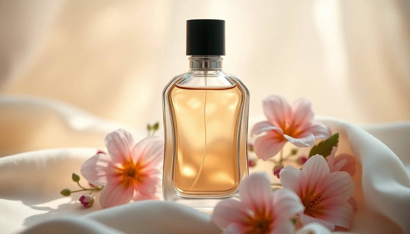 Paradoxe fragrance bottle showcased among delicate flowers, exuding elegance and sophistication.