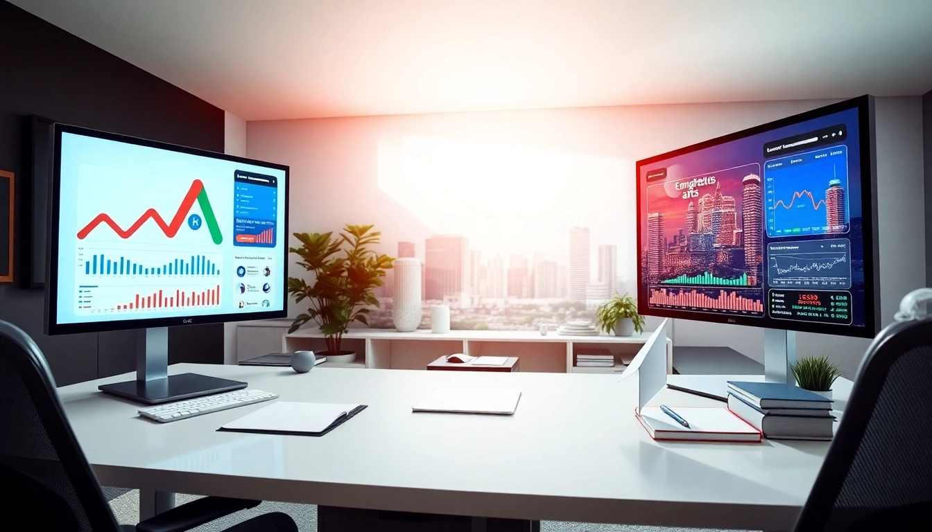 Developing effective google ads edmonton strategy in a modern workspace.
