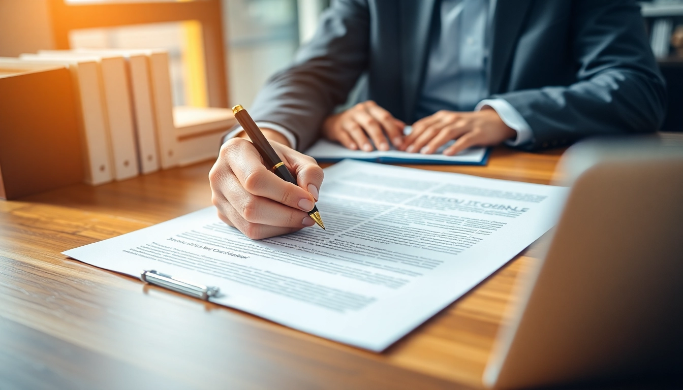 Contract drafting services India provided by expert consultants in a modern office setting.