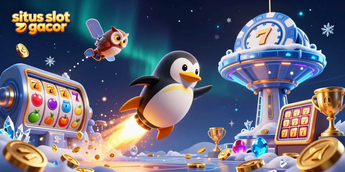 Play on sito slot gacor with a vibrant 3D illustration of exciting casino elements.