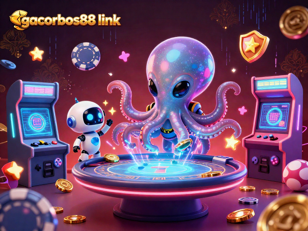 Experience thrilling gameplay with gacorbos88 link at an immersive alien poker scene.