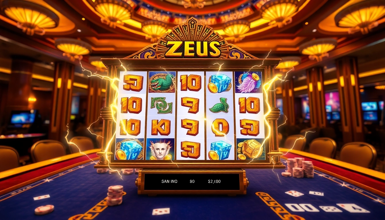 Rasakan keseruan Slot Zeus dengan petir emas dan permainan yang mendebarkan di kasino favorit Anda.