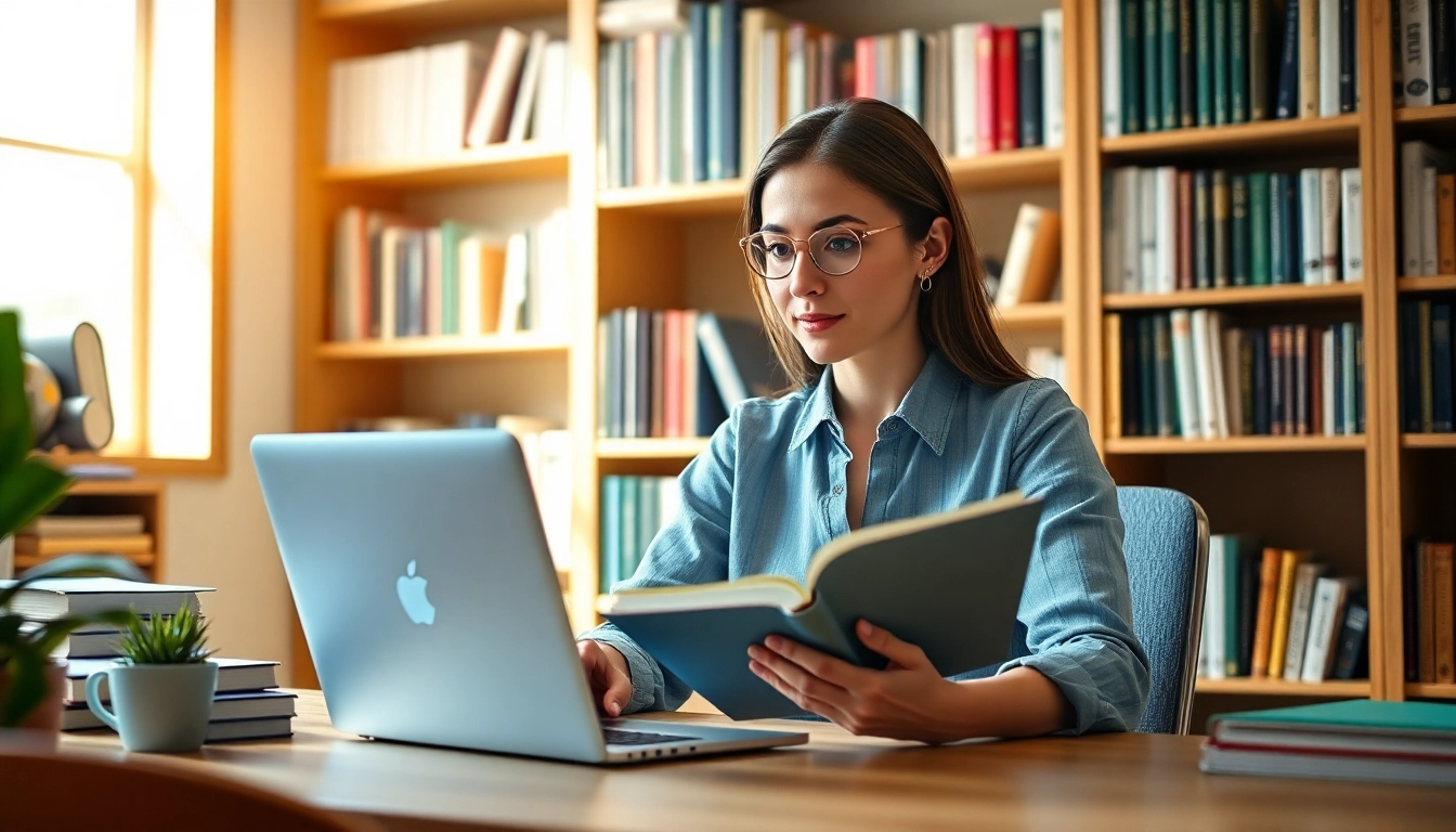 Professional student focused on studying, emphasizing the phrase pay someone to sit my exam.