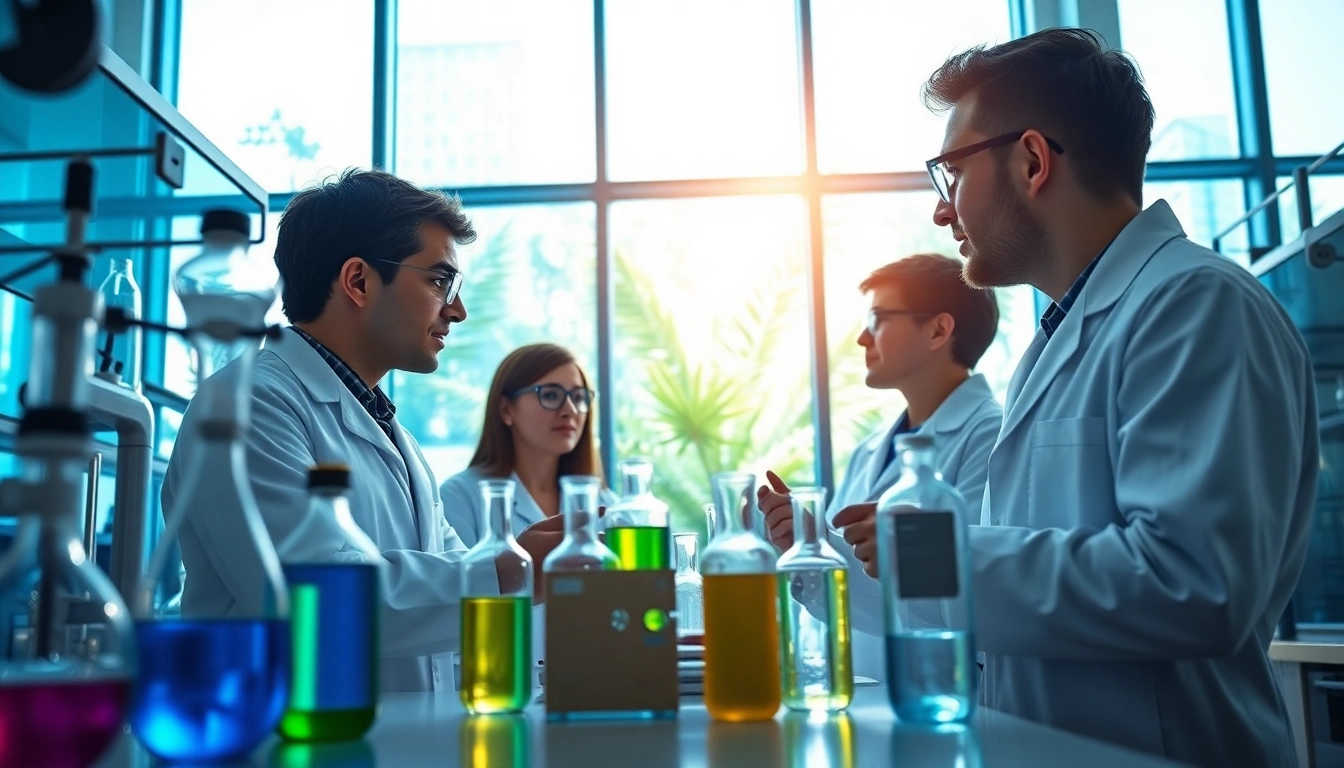 Discover the innovative research on WIN55 cannabinoids in a modern laboratory setting.