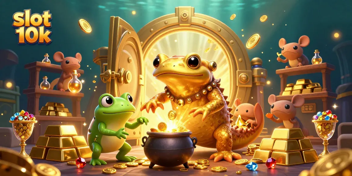 Play slots 10k and win big in a sparkling 3D casino adventure with treasure and excitement.