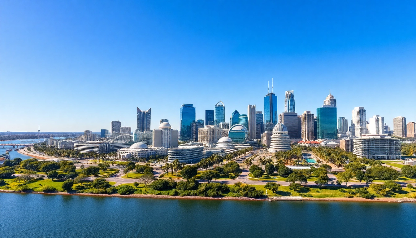 Discover Perth, the western australia capital, showcasing its stunning skyline and natural surroundings.