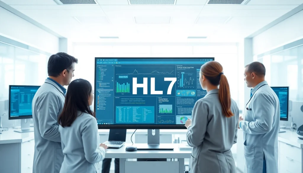Implementieren von HL7 Schnittstelle in einer modernen Gesundheitsumgebung mit Fachleuten.