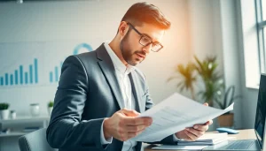 신용카드 현금화 방법을 고민하는 비즈니스맨의 포커스가 높은 장면