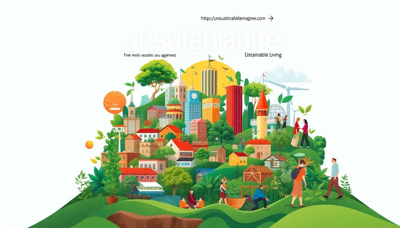 Insights and Innovations from https://www.unsustainablemagazine.com in the Sustainable Living Movement