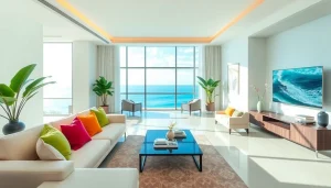 Discover this beautiful condo for sale Pattaya featuring modern decor and stunning ocean views.