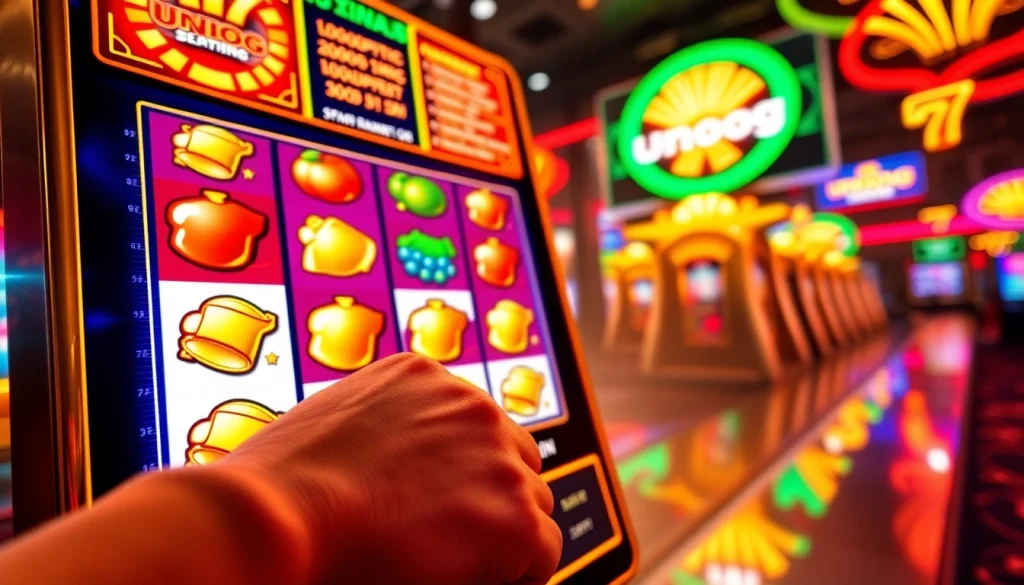 Menyenangkan pengalaman bermain Unogg slot game dengan tampilan kasino digital yang ceria