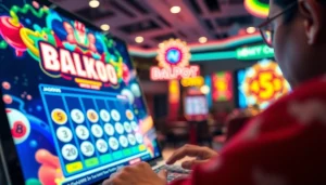 Berpartisipasi dalam togel online dengan antusiasme, menunjukkan interaksi langsung pengguna di platform digital.