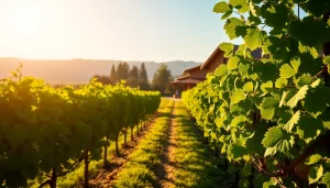 Visit clarksburg wineries surrounded by lush vineyards and inviting landscapes.