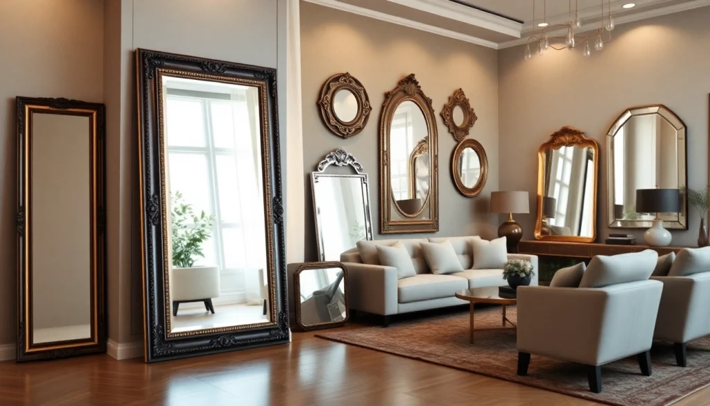 Admire unique handmade mirror collections at https://merithome.co.uk within an elegant home setting.