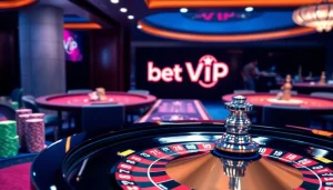 Tham gia các trò chơi hấp dẫn tại Bet VIP, với không gian casino sống động có roulette và poker.