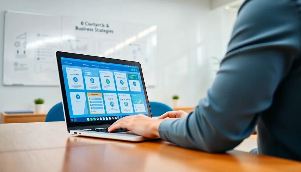 Understanding What is a CRM for WhatsApp in a professional workspace with a laptop interface.