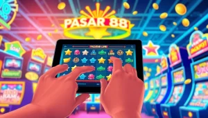 Menggambarkan pengalaman seru bermain di PASAR88 LINK dengan berbagai permainan slot online yang menarik.