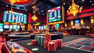 Engage in thrilling betting at llink alternatif sbobet with a vibrant casino atmosphere.