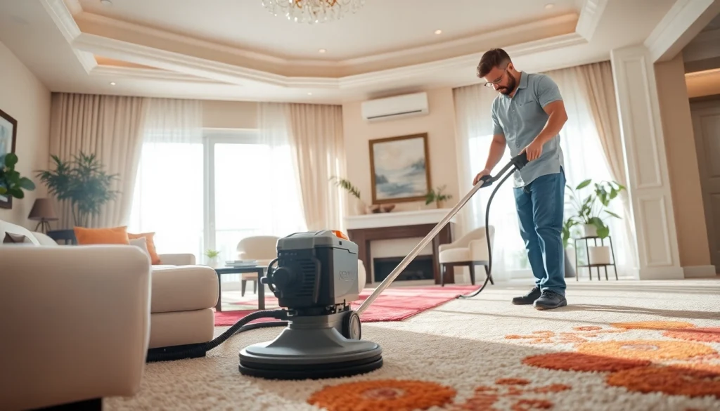 Efficient carpet cleaners roseville ca restoring elegance to a plush home interior.