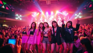 Breathtaking Blackpink news performance with members engaging the electrified crowd.