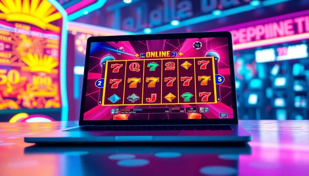 Permainan slot qq pulsa yang menarik dengan grafis cerah menarik perhatian pemain.