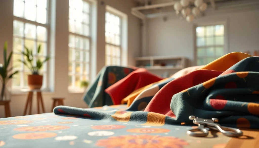 Kwaliteits stof met verschillende texturen en kleuren, perfect voor creatieve projecten.