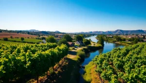 Discover the serene beauty of Carksburg CA with vibrant vineyards and riverside charm.
