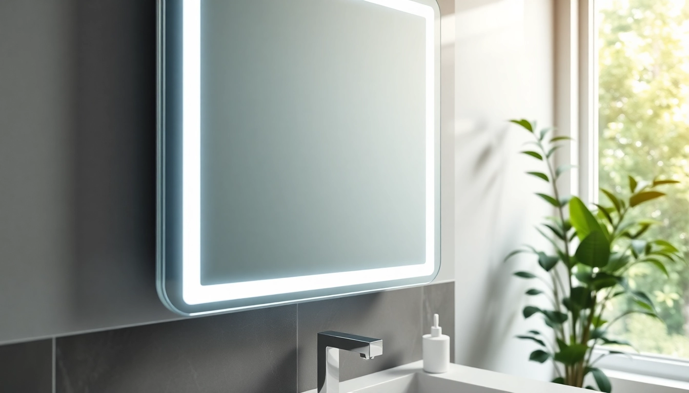 Enhance Your Space with a Bathroom Mirror with Led Light