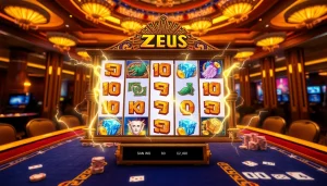Rasakan keseruan Slot Zeus dengan petir emas dan permainan yang mendebarkan di kasino favorit Anda.