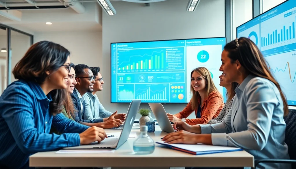 Explore competitive intelligence faqs through a professional team in an engaging office setting.